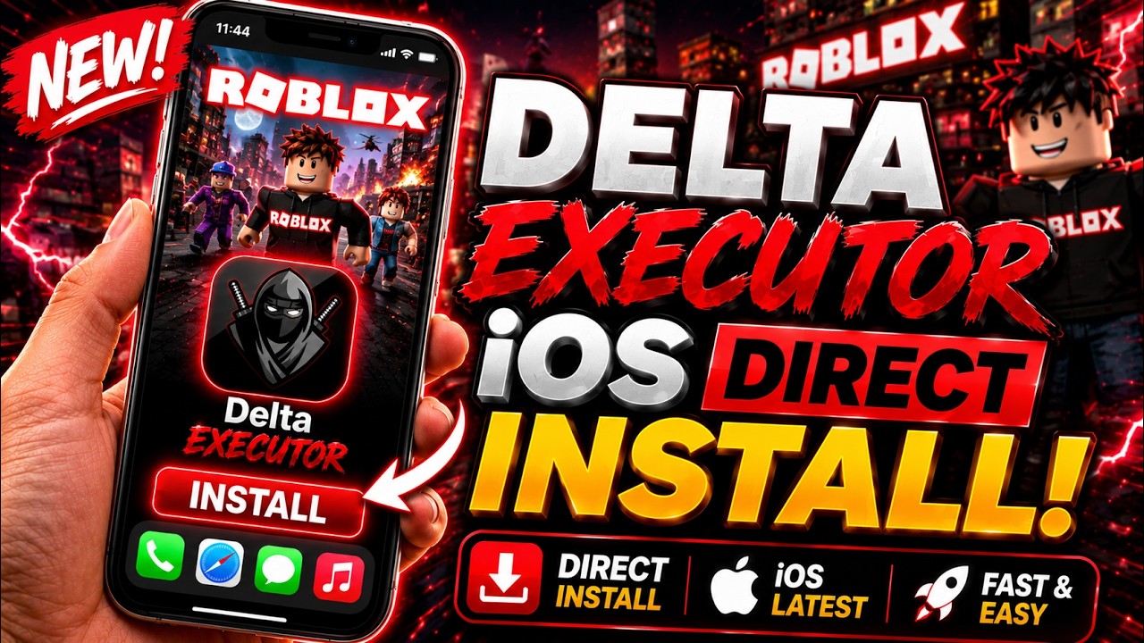 [ИСПРАВЛЕНО] Прямая установка Delta Executor Mobile: НОВОЕ обновление на iOS | ЛУЧШИЙ Roblox Exec...