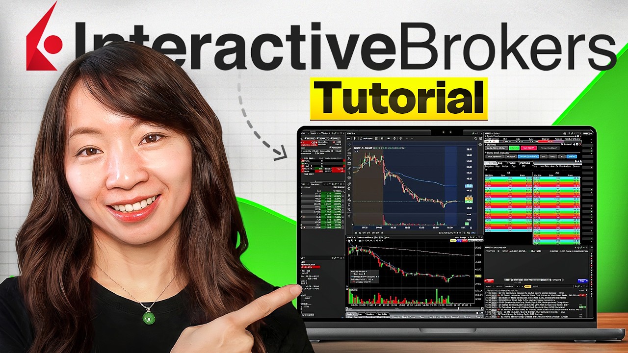 Как использовать Interactive Brokers TWS 2026 | Графики, ввод ордеров, сканер и настройка макета