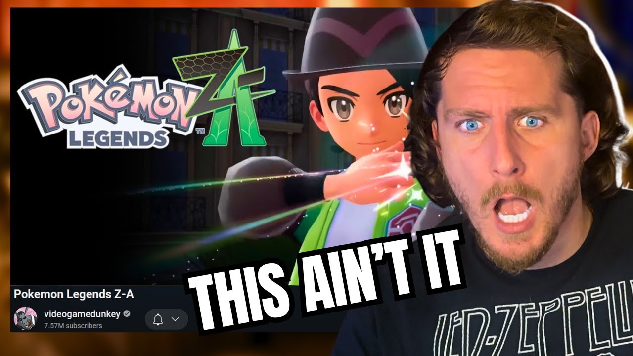 Pok&eacute;mon Legends Z-A Is a Joke? | Trizashi Reacts to videogamedunkey