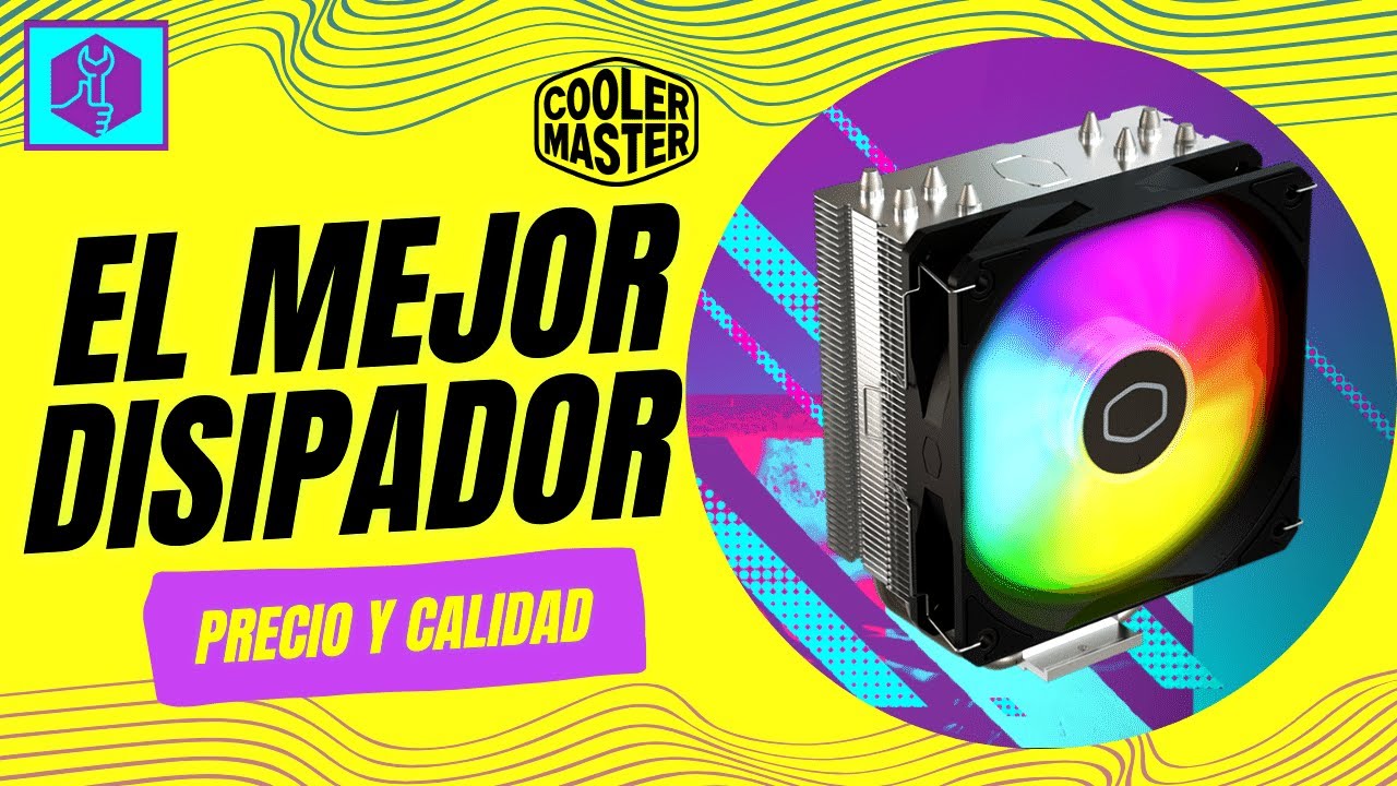#gaming El Mejor  Disipador de Aire - En Precio y  Calidad COOLER MASTER 212 RGB SPECTRUM v3 2024