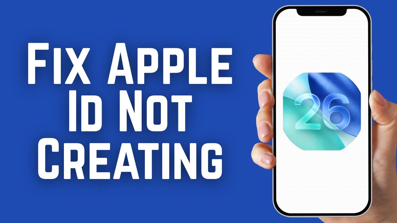 How To Fix Apple Id Not Creating? Do This Now