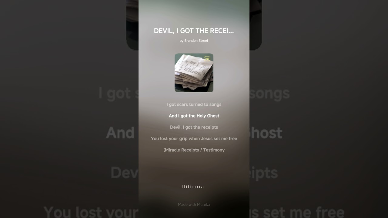 DEVIL  I GOT THE RECEIPTS Worship War Anthem