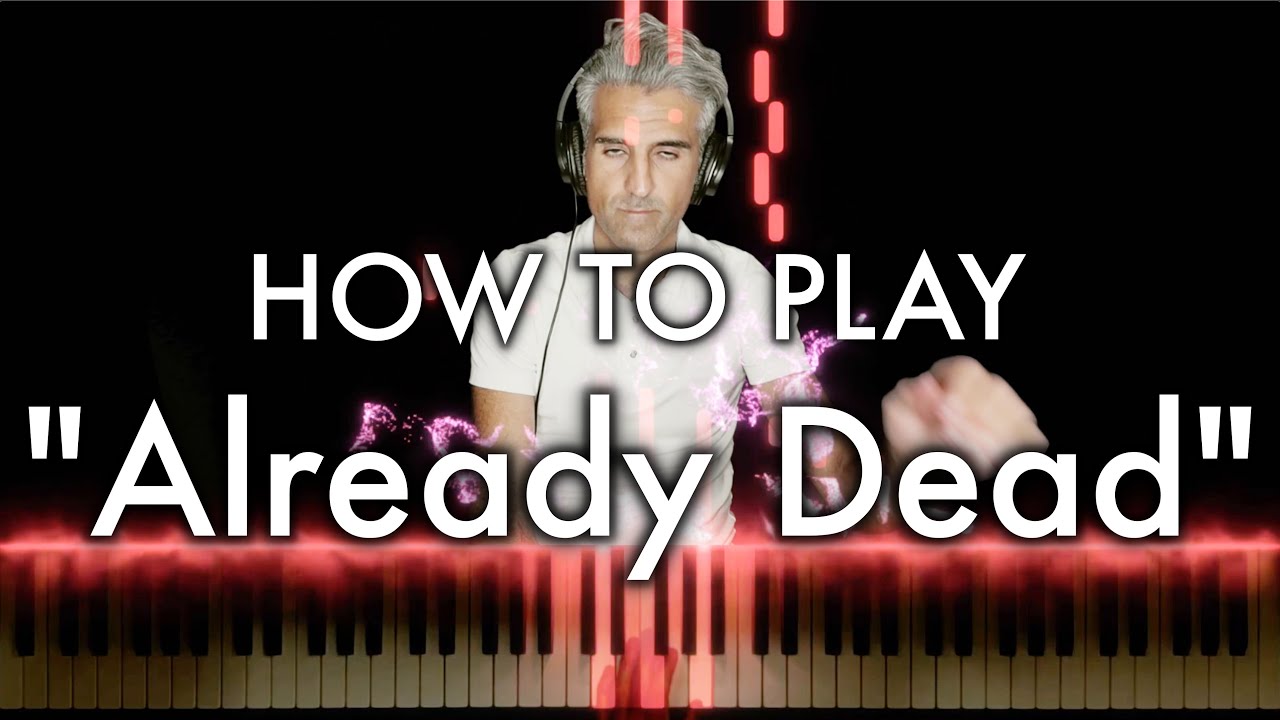 Juice WRLD - Already Dead PIANO TUTORIAL (the only one that's right) | Instrumental | Sheet Music