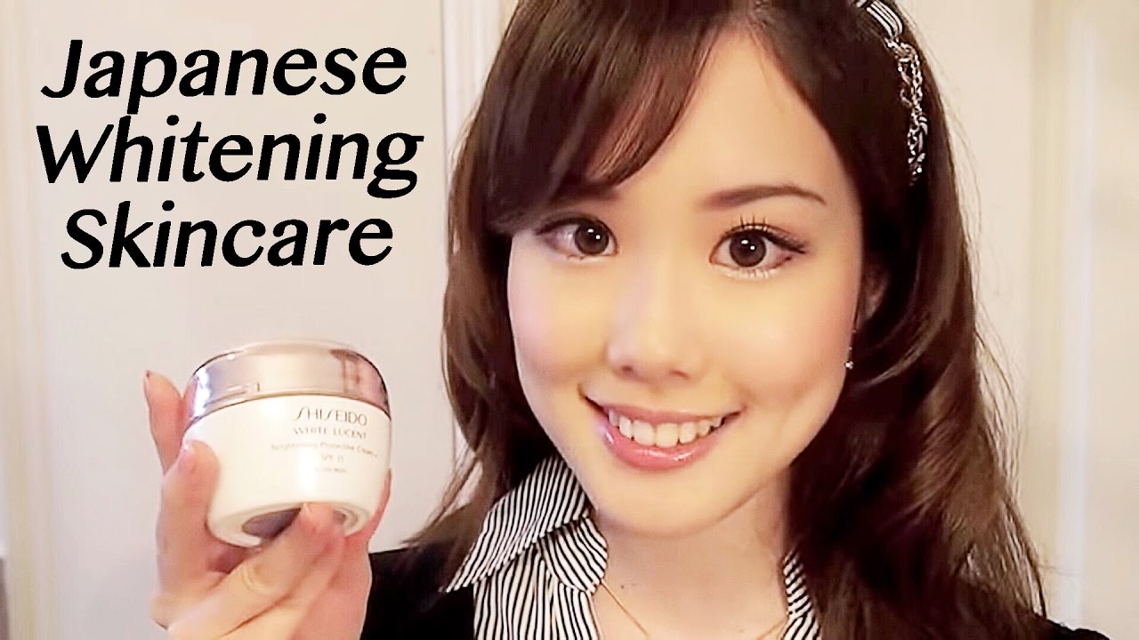 Japanese WHITENING Skincare! + Makeup Favorites 美白スキンケア＆メイク