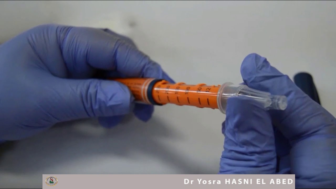 technique d'injection d'insuline