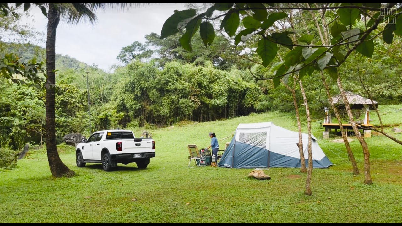 FIRST CAMPING VIDEO, CAMPING BY THE RIVER, FORD RANGER SPORT 4X4, CAMP BOA, CAMPING PH