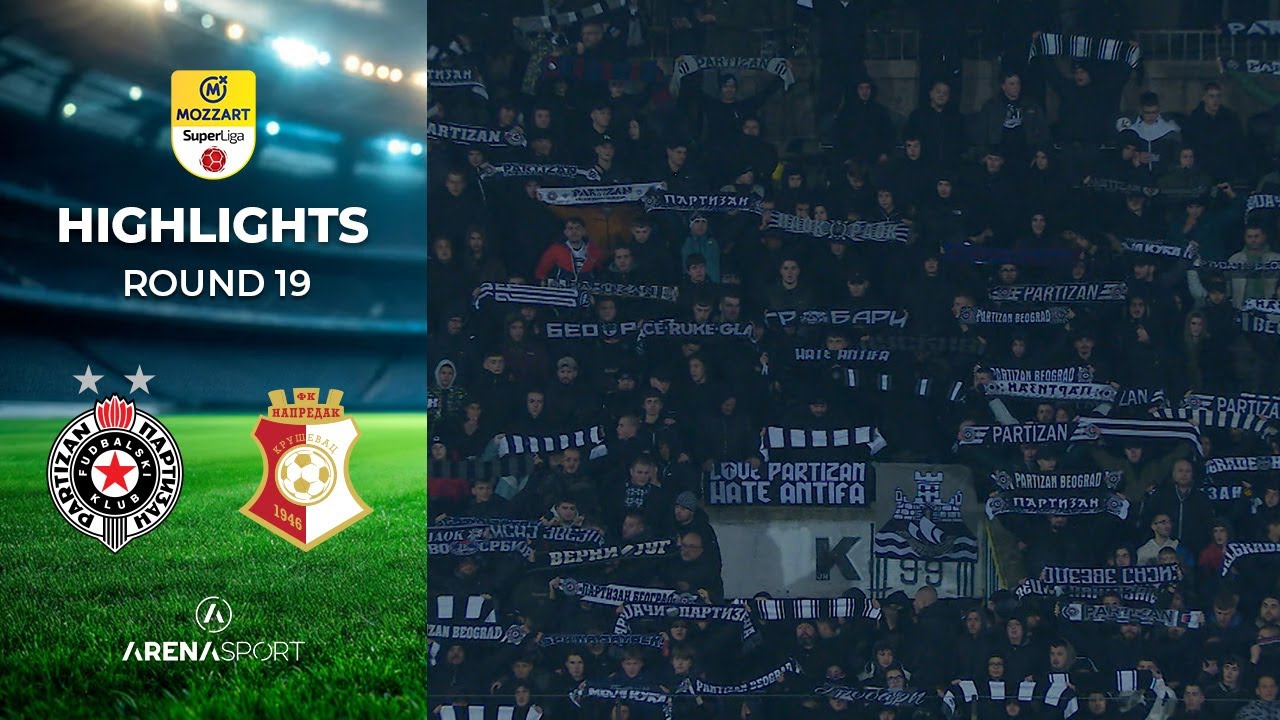 MOZZART BET SUPERLIGA SRBIJE (19. kolo): Partizan - Napredak 3:2 | 13. decembar 2025.