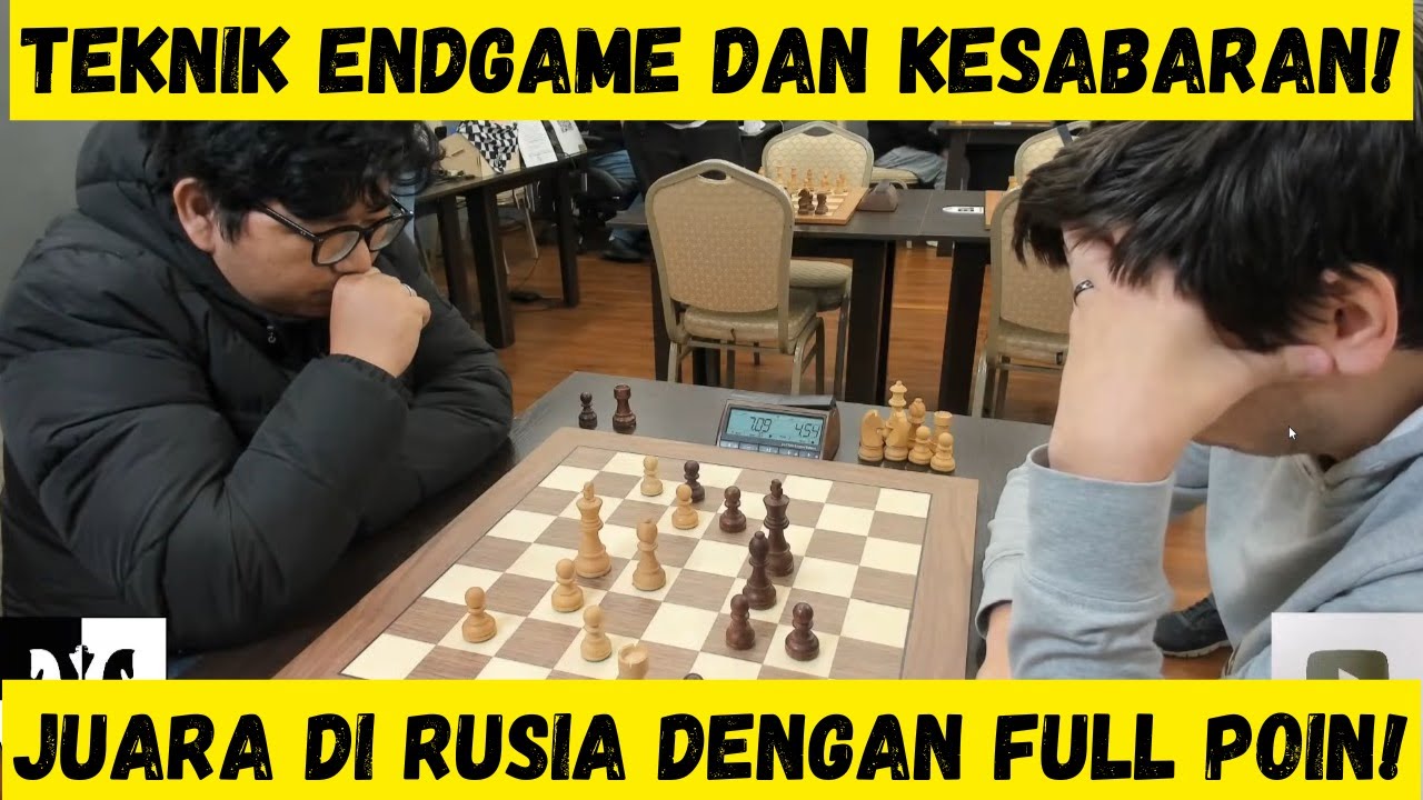 POIN SEMPURNA!! RLCHESS JUARA DI CLUB CATUR CFN RUSIA!! INI GAME PENENTUNYA!!