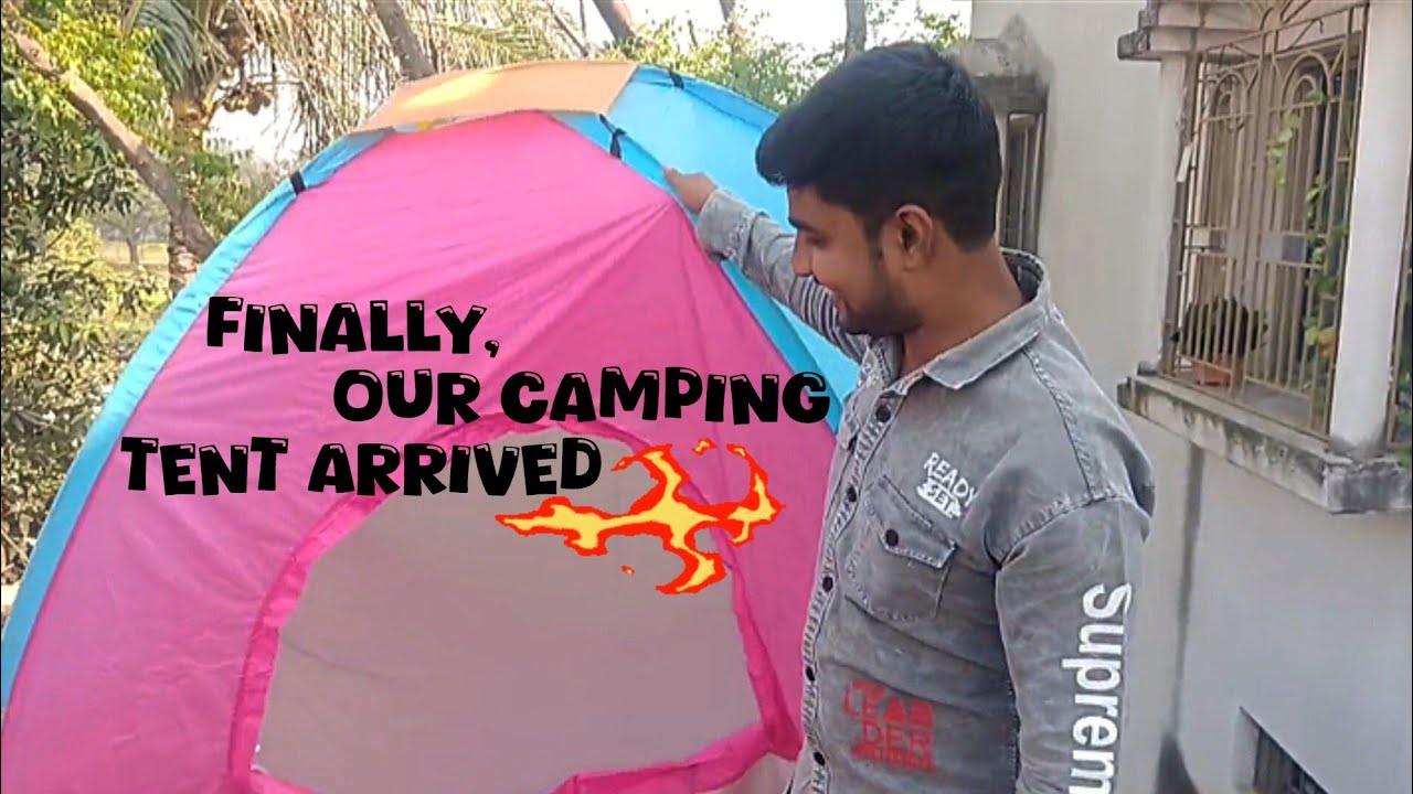 Finally Our Camping Tent Arrived | Flipkart Camping Tent Review | Outdoor Camping Vlog
