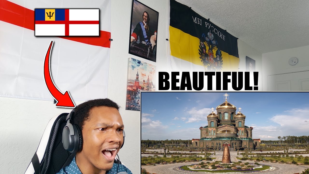 BRITISH CARIBBEAN GUY REACTS TO RUSSIA'S NEW CATHEDRAL CHURCH RUSSIA REACTION
