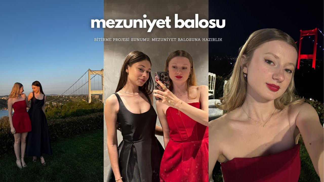 Mezuniyet balosu ve bitirme projesi sunumu | bilgisayar mühendisliği 👩🏼‍💻