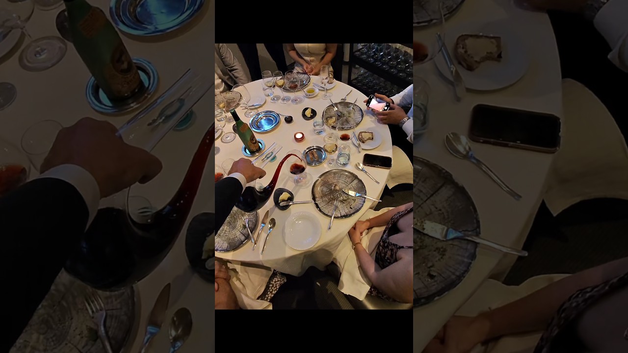 Decanting Tableside $450 1970 Faustino Gran Reserva #fyp #pov #trending #viral #explore #asmr #food