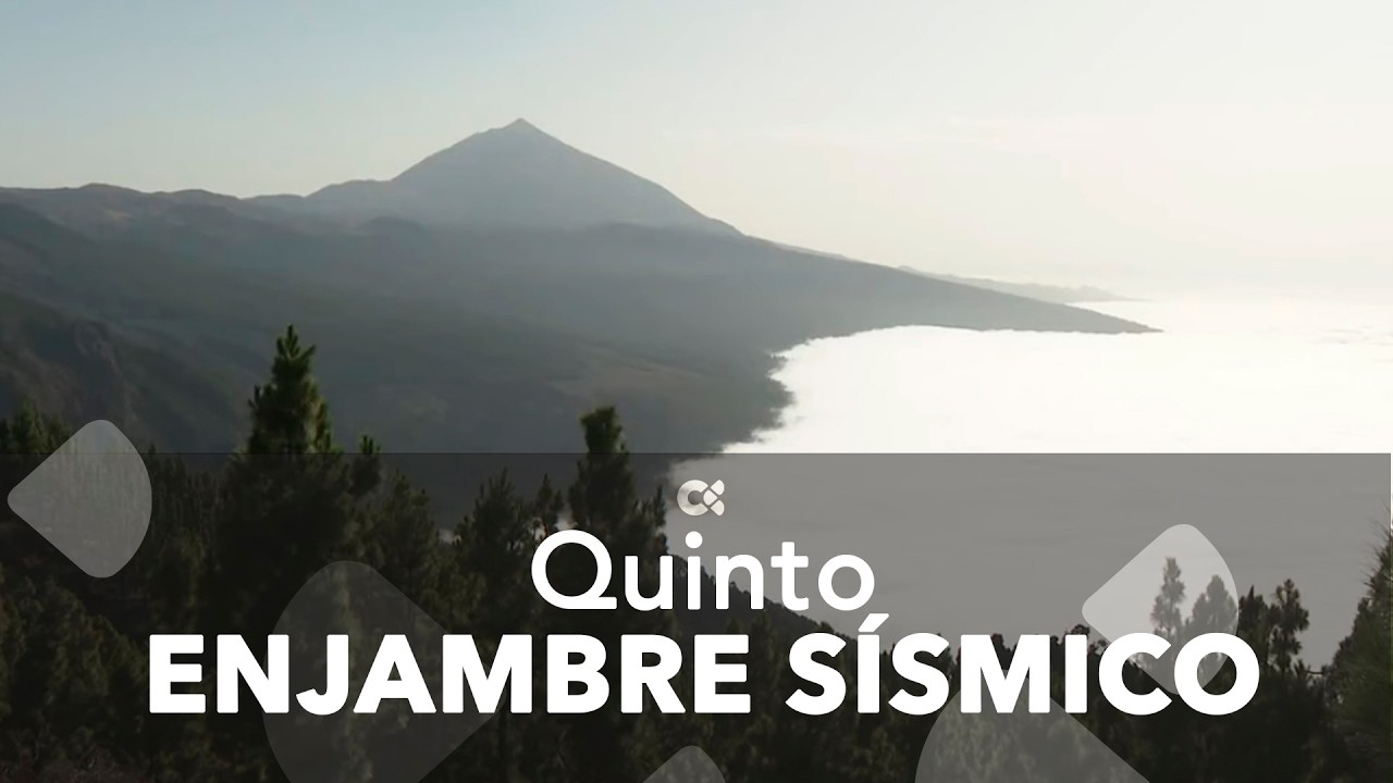 Quinto enjambre sísmico anoche en el Teide que aún continúa