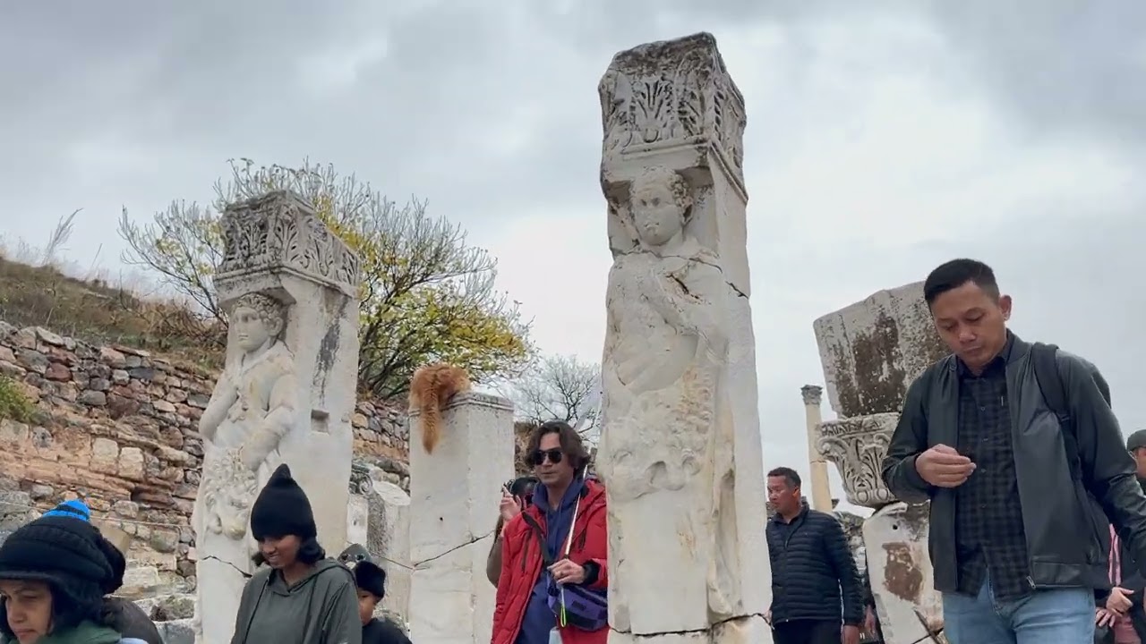 The incredible ancient ruins of Ephesus, in Turkey
