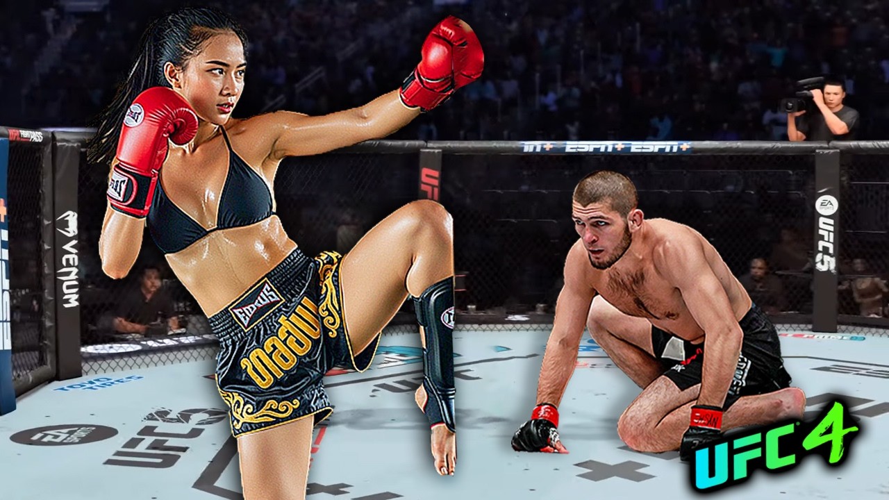 Хабиб Нурмагомедов против Пустынного Муайтая (EA Sports UFC 4)