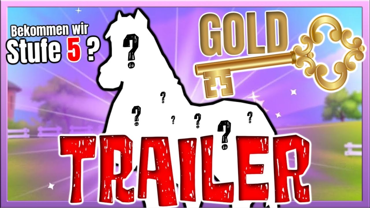 Wir ÖFFNEN goldene TRAILER 🚚! Bekommen wir ein Stufe 5 Pferd 🐴? Horse Legends #37