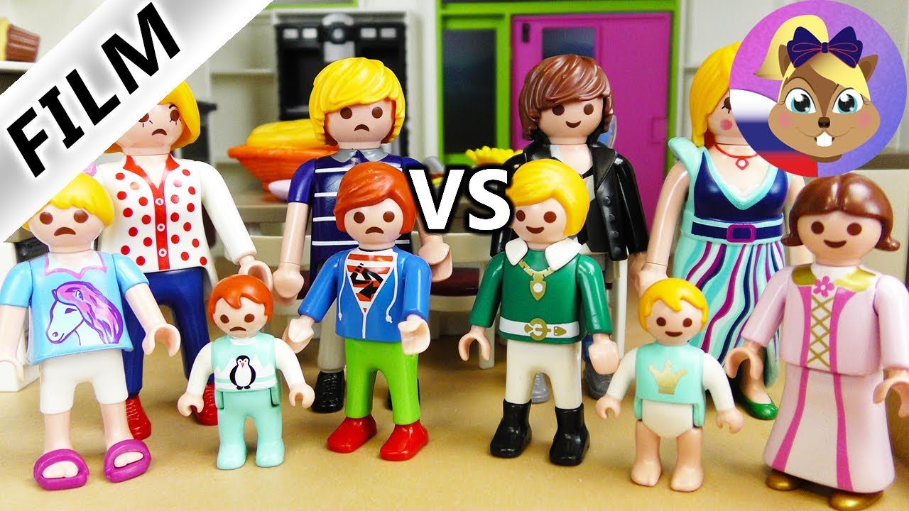 Семья Занудных в гостях у Соколовых Playmobil истории