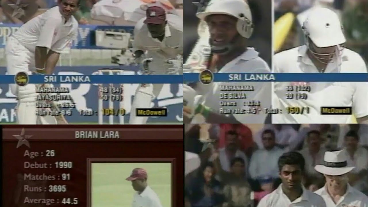 SINGER CHAMPIONS TROPHY FINAL!! | Sri Lanka vs West Indies | Sharjah, 1995 | *RARE HIGHLIGHTS*