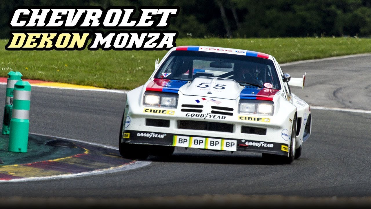 1975 Chevrolet DeKon Monza | 600hp V8 intake & exhaust sounds | Spa Classic 2018