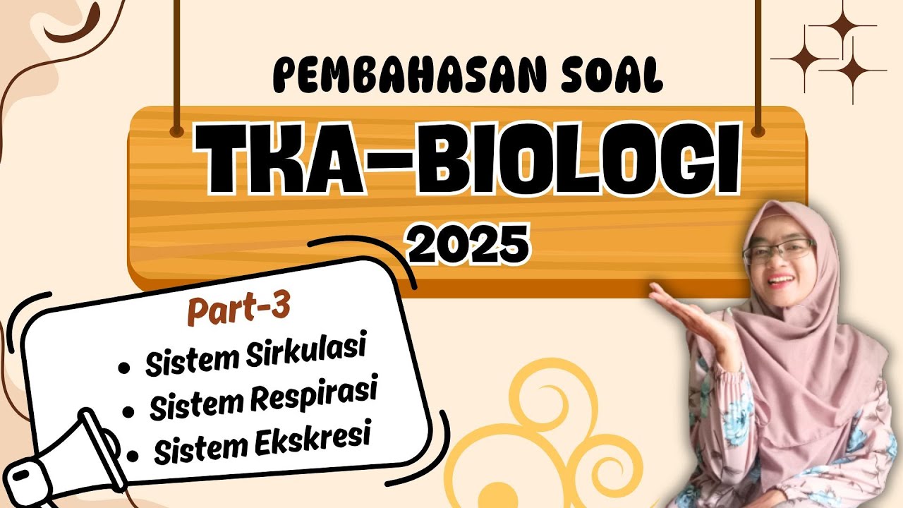 TKA Biologi SMA Materi Sistem Sirkulasi, Respirasi dan Ekskresi