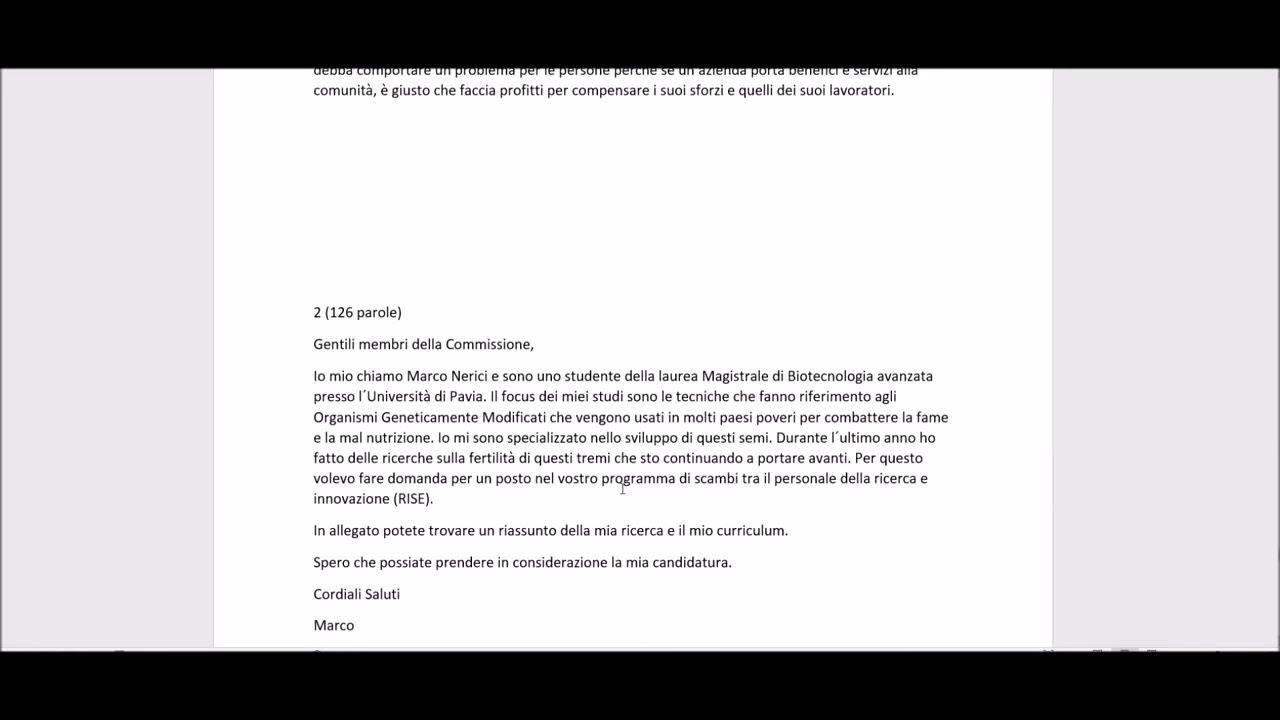 CILS C2 | giugno 2017 | Produzione Scritta | Versione 2