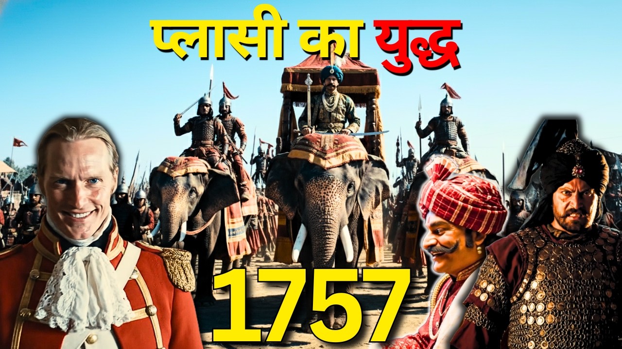 इस एक ग़द्दारी ने पलट दी हिन्दुस्तान की तकदीर.... | Battle of Plassey 1757 explained in Hindi