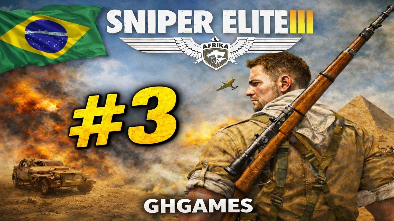 sniper elite 3: passo de halfaya PT-BR