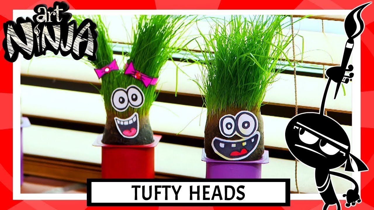Art Ninja | Tufty Heads | Art for Children