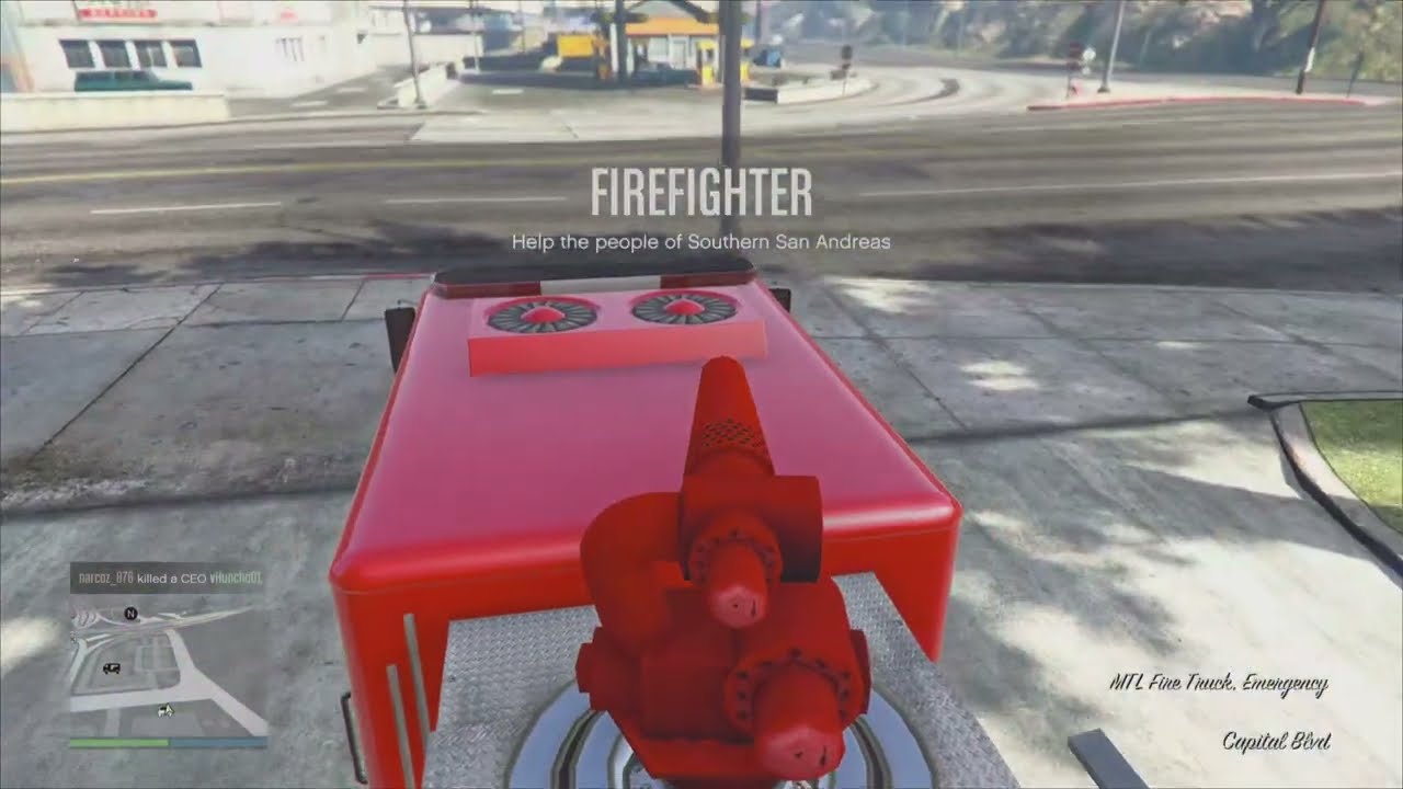 *New* Firefighter Location Where to Strat in GTA 5 Online