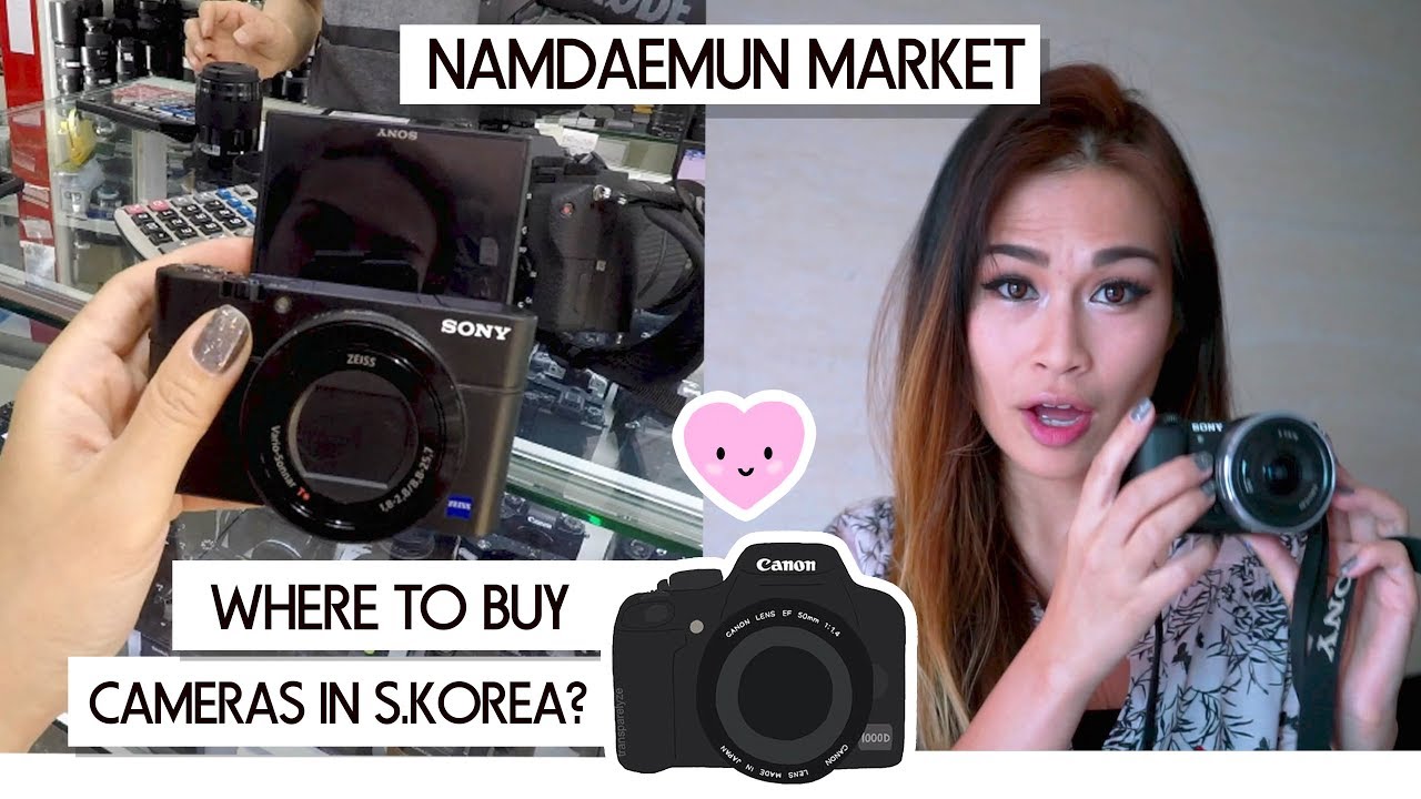 KOREA DIARY Ep. 19 ⎮Where to buy Cameras & Filming Gear in S.Korea│남대문시장 Namdaemun Camera Shopping