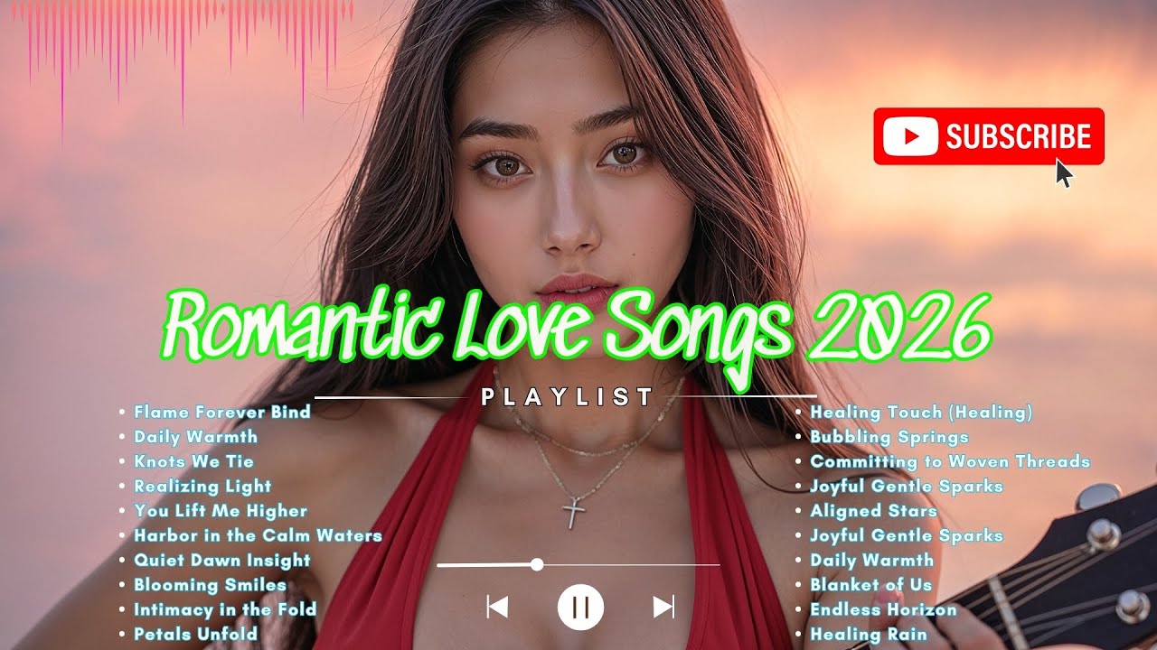 Romantic Love Songs 2026 | Flame Forever Bind & Healing Rain | Gentle Joyful Warmth