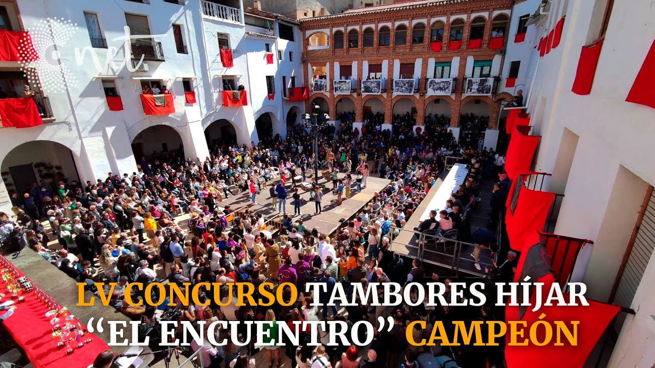 LV CONCURSO TAMBORES Y BOMBOS | 'EL ENCUENTRO' gana el concurso nacional | Híjar