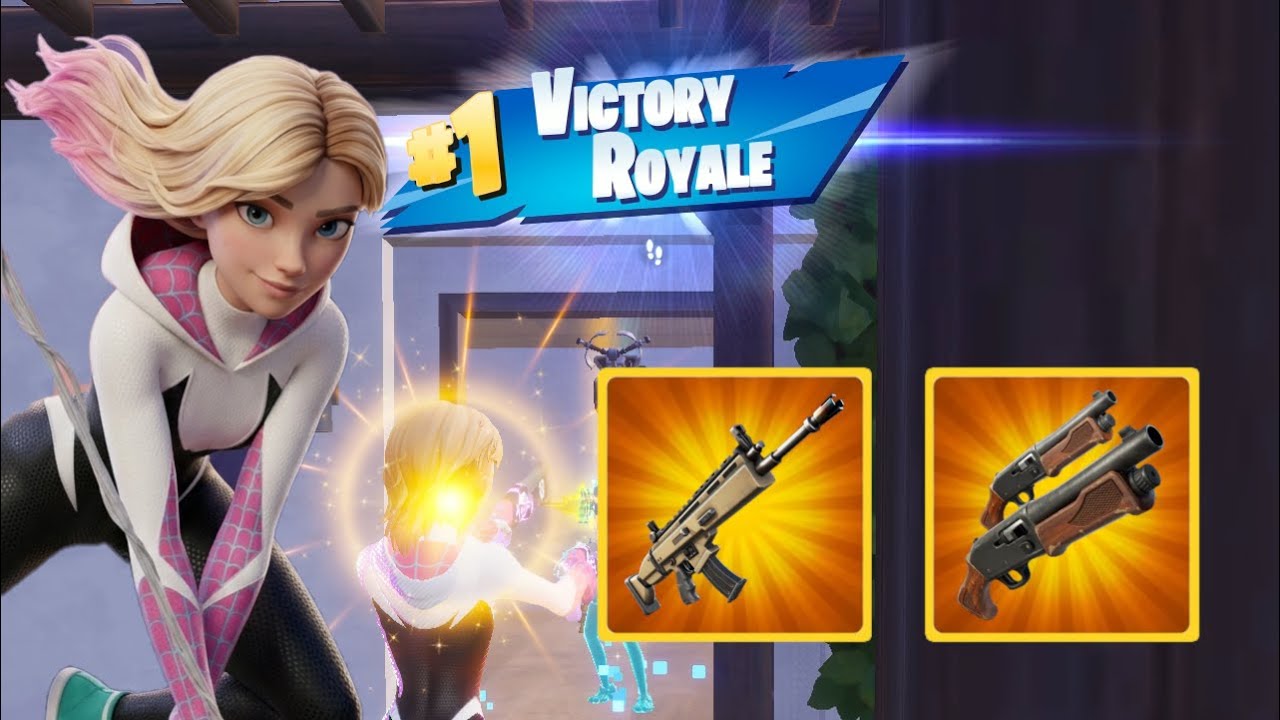 12 Elims! Blitz as Spider-Gwen using Skye's Assault Rifle & Brutus' Twin Hammer Shotguns!