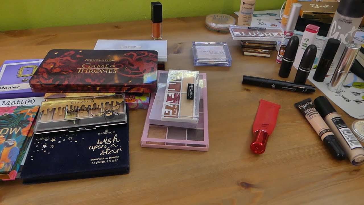 TODO EL MAQUILLAJE QUE ME QUEDA DE LO QUE ME COMPRÉ EN EL 2022