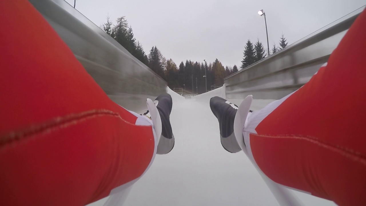 Polish Bear Luge POV Igls