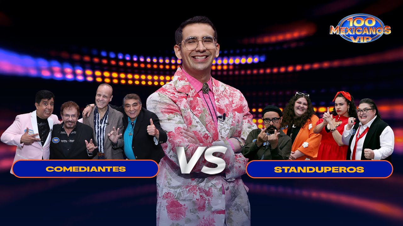 Standuperos vs. Comediantes 🎭 ¡Sin importar el ganador, las risas no faltaron! 🤣 | 100 Mexicanos VIP