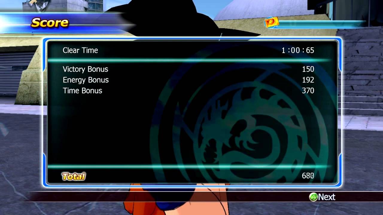 Dragon Ball Raging Blast - Super Battle Trail - Arcade mode - Goku