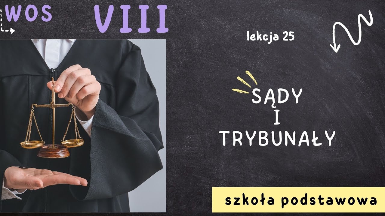 WOS 8 [Lekcja 25 - Sądy i trybunały]