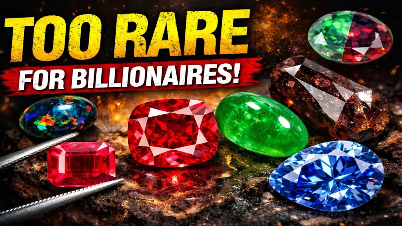 The Rarest Gems on Earth — Some Shouldn’t Even Exist