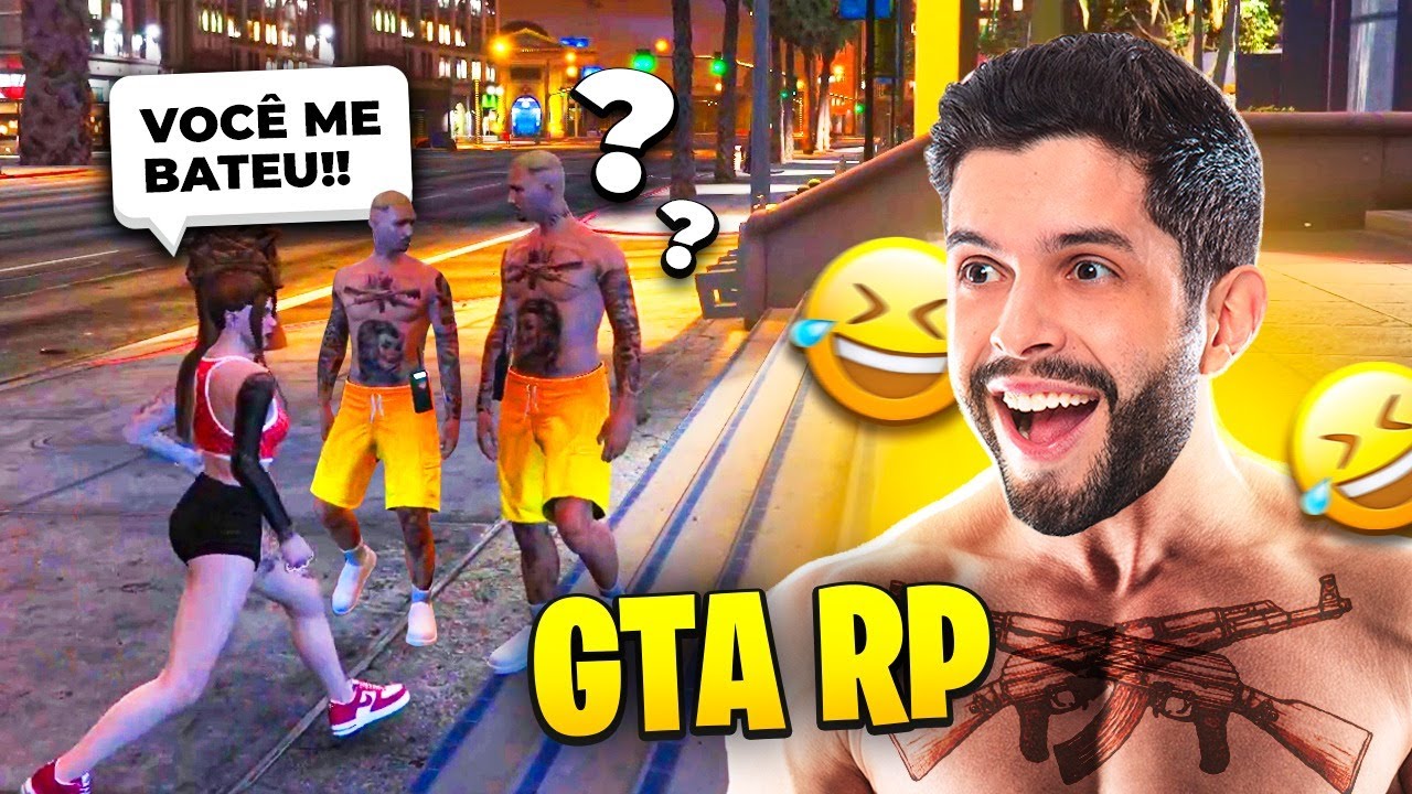 CLONEI AS PESSOAS ATÉ DAR TRETA NO GTA RP!!