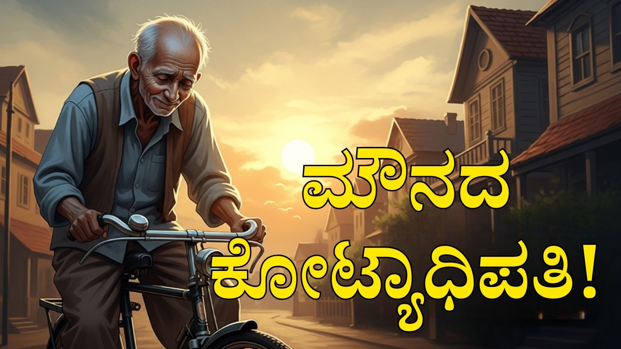 ಮೌನದ ಕೋಟ್ಯಾಧಿಪತಿ! | ನಿಃಸ್ವಾರ್ಥ ಕರುಣೆಯ ಕಥೆ: ಕೋಟ್ಯಾಂತರ ರೂಪಾಯಿ ಮೌಲ್ಯದ ವೃದ್ಧನ ಜೀವನ! |#kindness #video