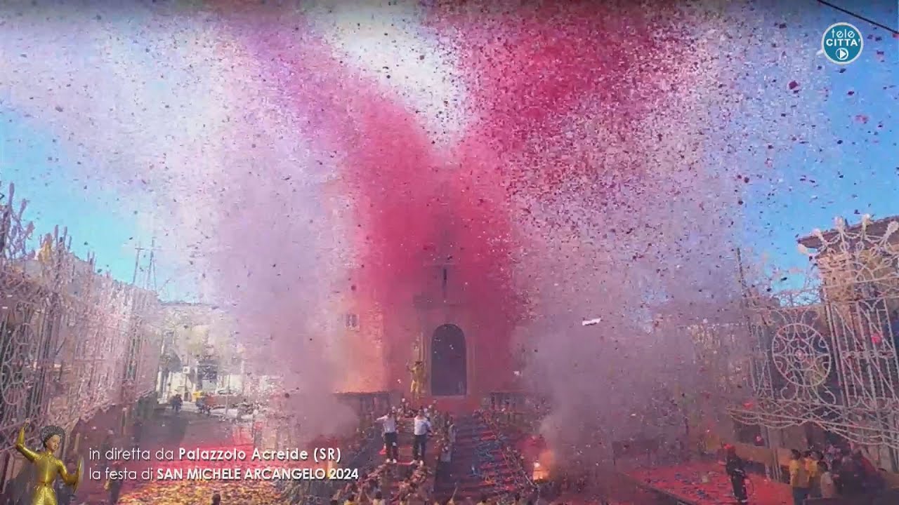 🎦▶️ In diretta da Palazzolo Acreide (SR) Festa di San Michele Arcangelo 29 Settembre 2024