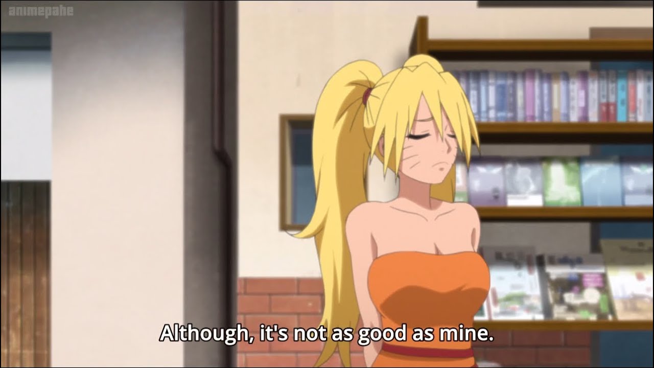 Naruto Challenges Boruto To Use His Harem Jutsu Infront Of Sakura 