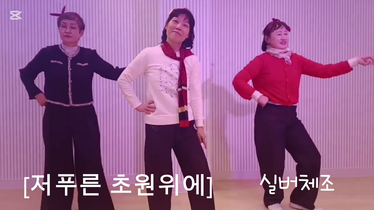 [저푸른 초원위에]#실버체조#실버강사