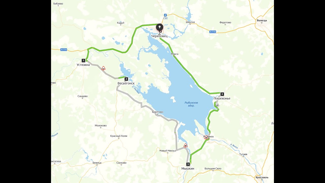 Путешествие вокруг Рыбинского водохранилища 29.04.24