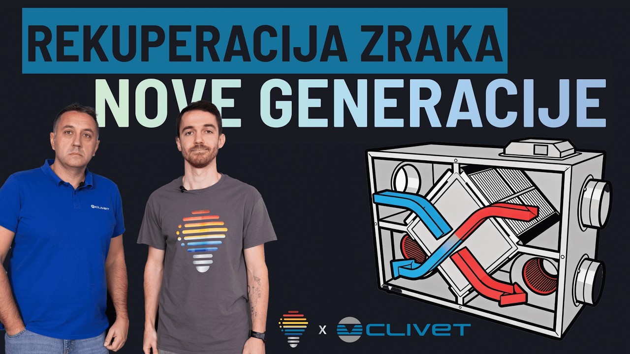 Zašto je rekuperator zraka s dizalicom topline obavezan u novogradnji?