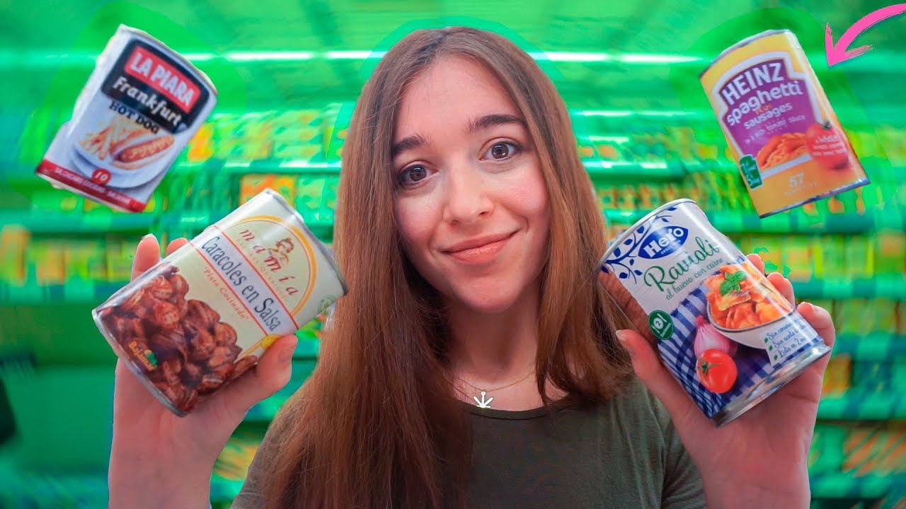 🤮24 HORAS COMIENDO COMIDA ENLATADA| Atrapatusueño