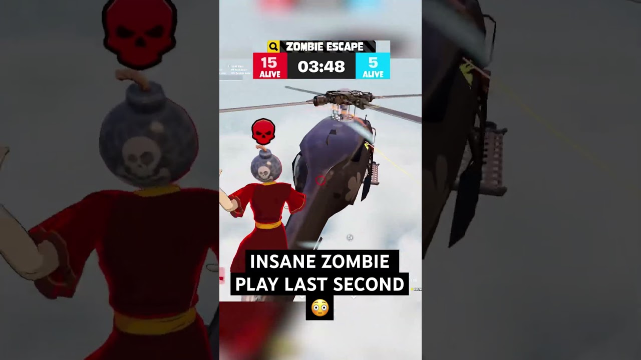 Zombie Escape Tag is my new favorite fortnite creative map 😳 