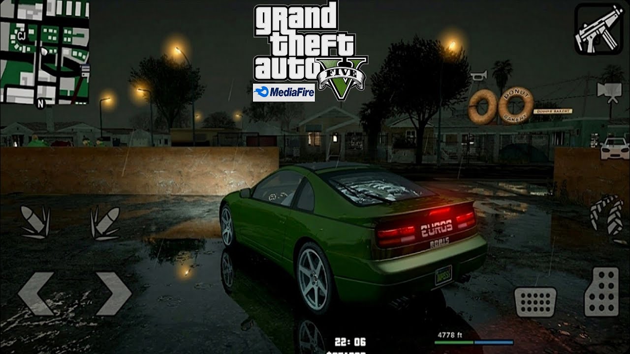 El mejor mod de gráficos GTA V para GTA sa Android 