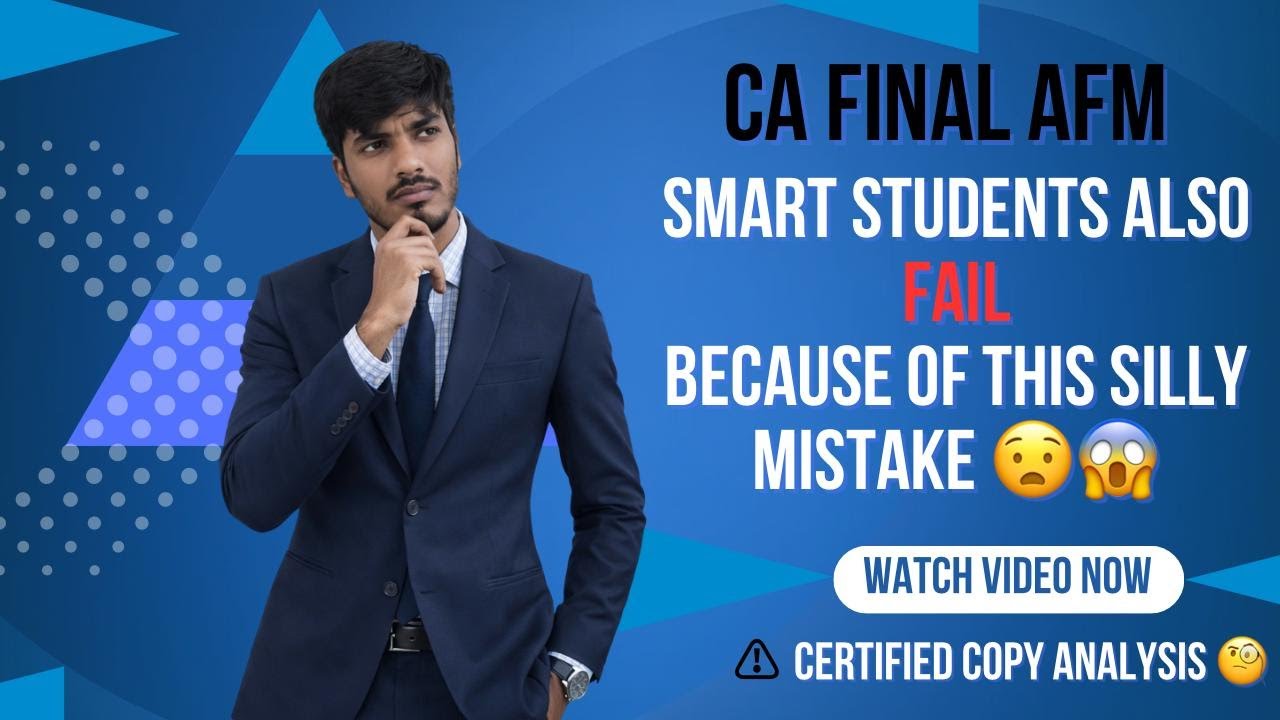 Must Watch Before Jan 2026 Exam ⚠️ l  AFM Answer Writing Mistakes😶‍🌫️